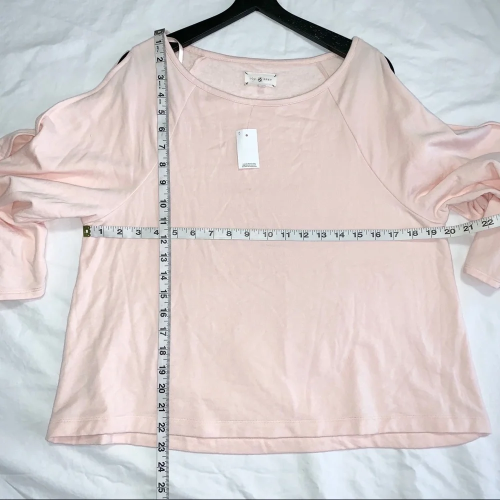 NEW Lou & Grey Light Pink Sweater Size M - Picture 8 of 8
